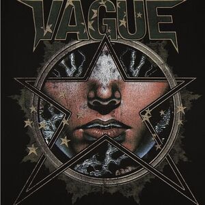 Vague studio poser black tee size Large NWT in packaging